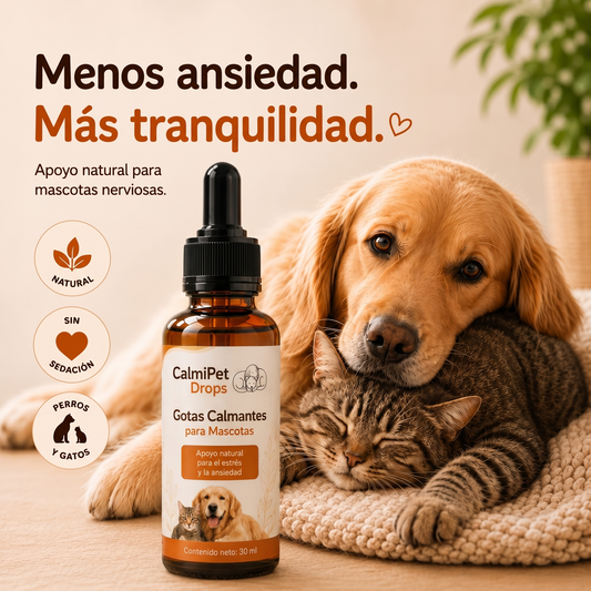 Gotas Antiestrés para Mascotas